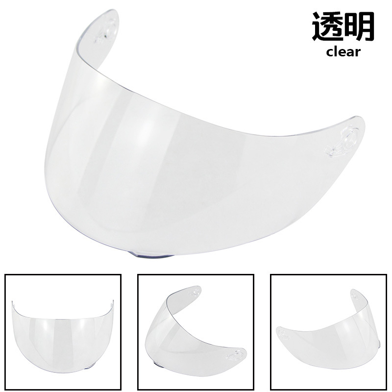 Manufacturer Motorcycle Helmet Lens Soman Model 955/960 Reinforced Anti-Scratch Accessories Helmet Anti-Fog Lens