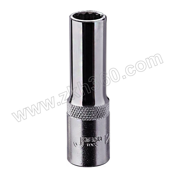 1/2"系列公制十二角镜面长套筒JETECH/捷科SKD1/2-D1414×77mm