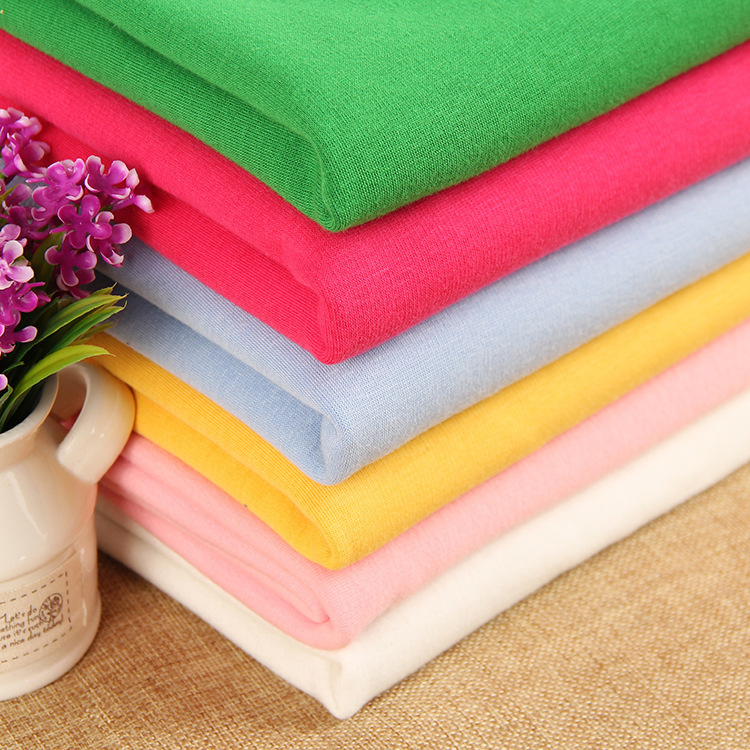 批发 针织底绒布面料 涤棉弹力绒布 不倒绒