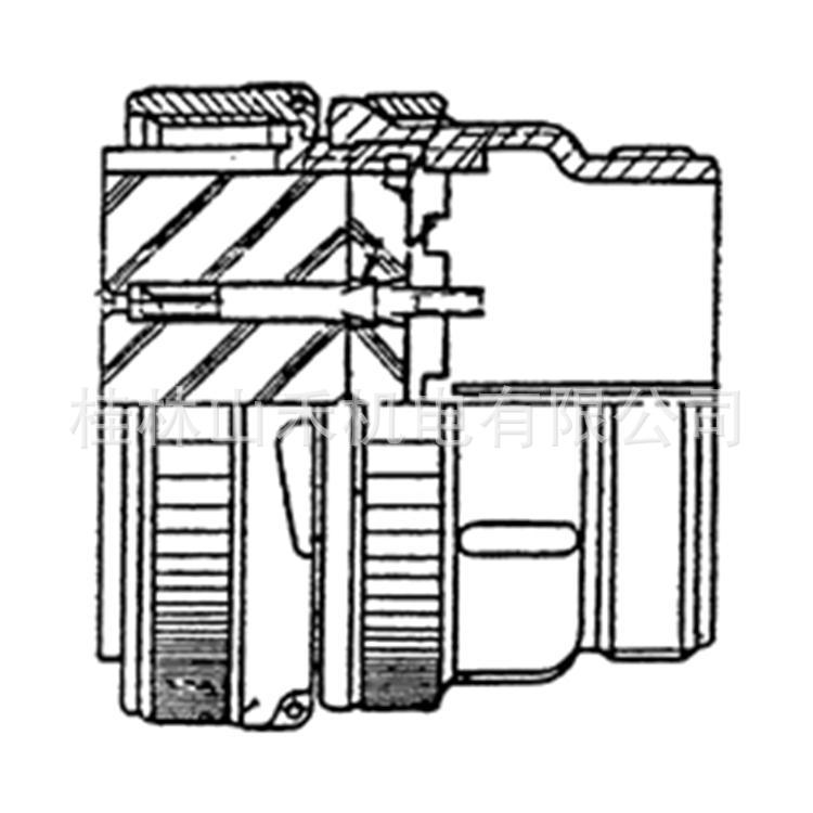 优势供应日本航空电子工业(JAE)直通型插头JA3106B-18-J1SC-F0-R