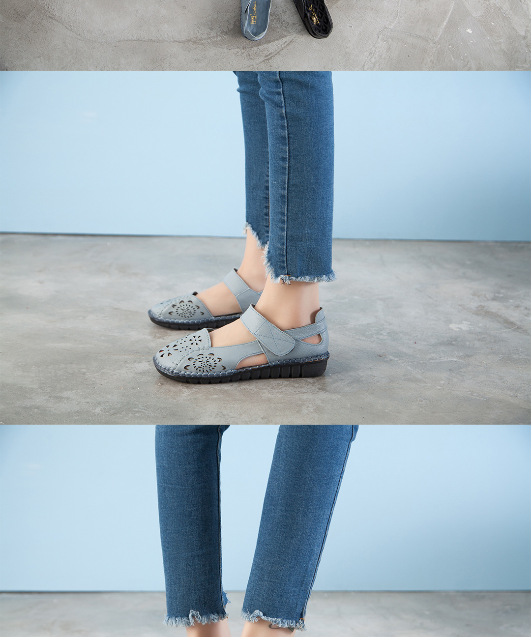 Chaussures été pour femme en Caoutchouc - Ref 3345316 Image 12