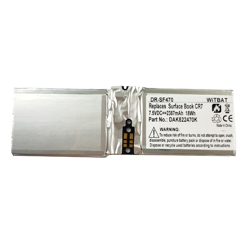 For Microsoft Surface Book CR7 battery DAK822470K G3HTA020H For Microsoft Surface Book CR7 battery DAK822470K G3HTA020H