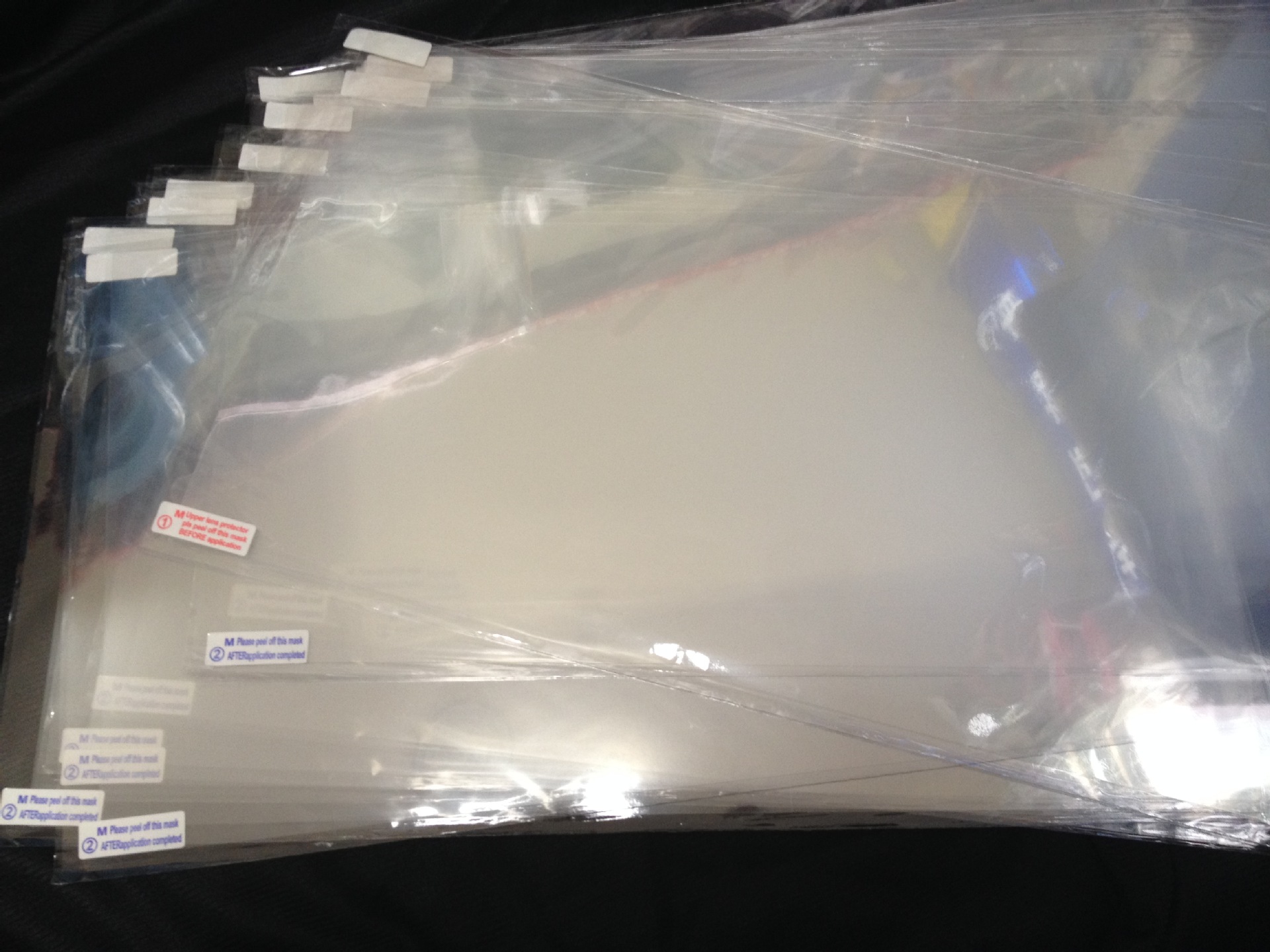 High-definition transparent electrostatic matte anti-scratch notebook screen film, 14-inch and 15.6-inch computer film, LCD protective film undefined
