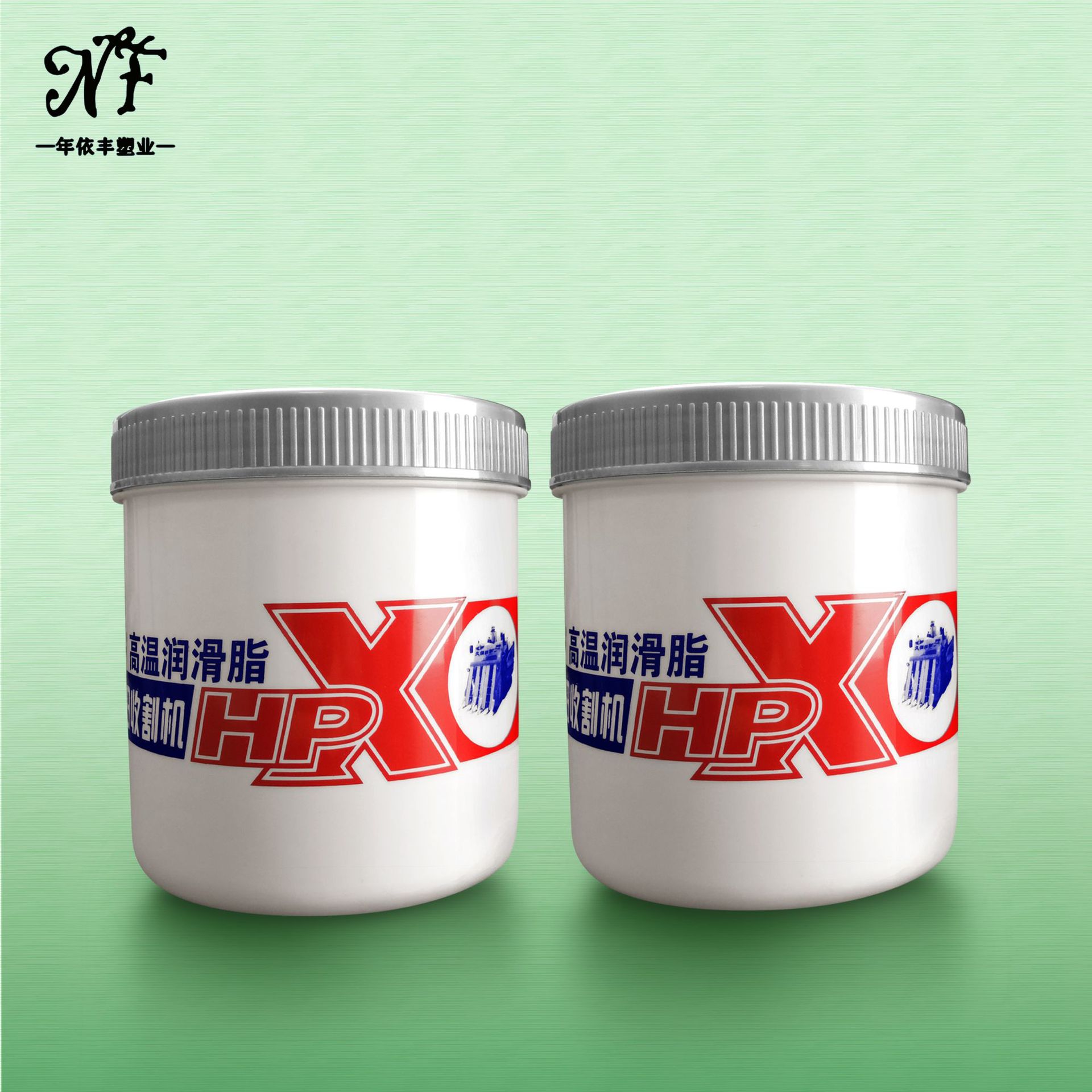 厂家批发一升pp广口罐子 直身发膜塑料瓶 洗涤粉罐子旋盖