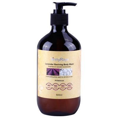 澳大利亚原装进口薇妮芮薰衣草精油舒缓调理沐浴乳500ml|ru