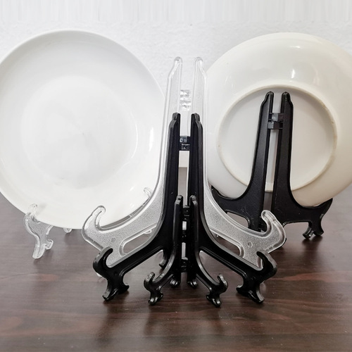 Plastic plate rack, ceramic plate stand, handicraft display, tea cake photo frame, clock stand, Pu'er tea holder