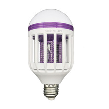 LED灭蚊灯 家用电击紫光物理灭蚊 12W球泡灭蚊 灯具照明灭蚊灯泡