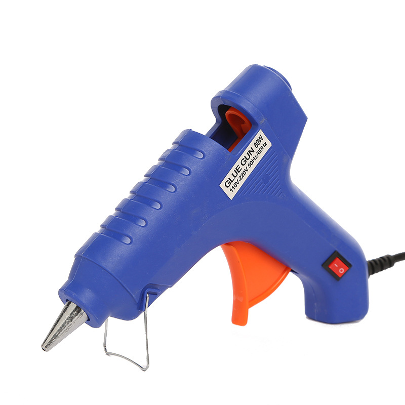 2023爆款热熔胶枪 带开关多色胶棒胶枪 外贸热熔胶棒热熔胶枪