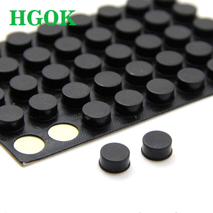 圆形自粘式 3M背胶 电脑机箱垫脚 桌椅防震脚垫XG系列