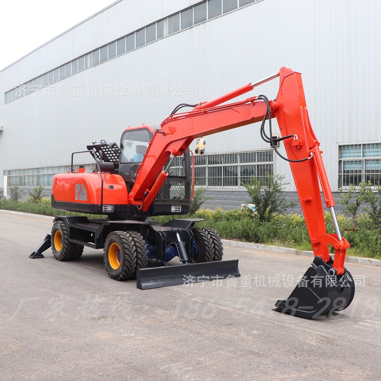 山东鲁重机械多种型号抓木机轮式挖掘机质量保障售后无忧