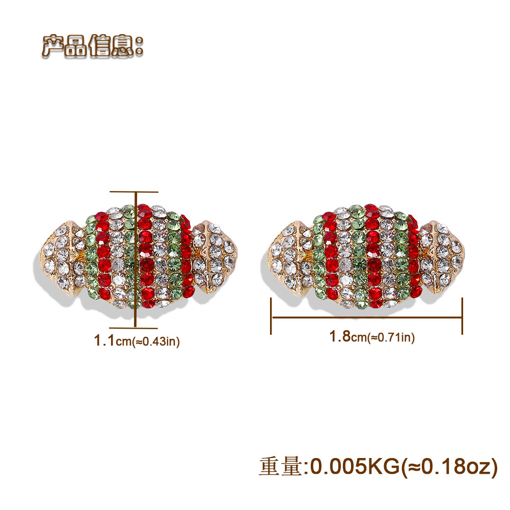 Coréenne-style Chaud-vente Alliage Diamant-intégré Goutte À Goutte Bijoux Gracieux Boucles D'oreilles Tempérament Accessoires Baub Même Style Dans Stock En Gros display picture 2