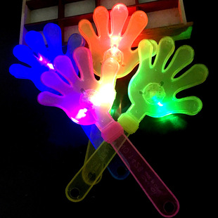 Luminous hand clap flash Palm Clap party cheer props concert clap children's toys factory direct