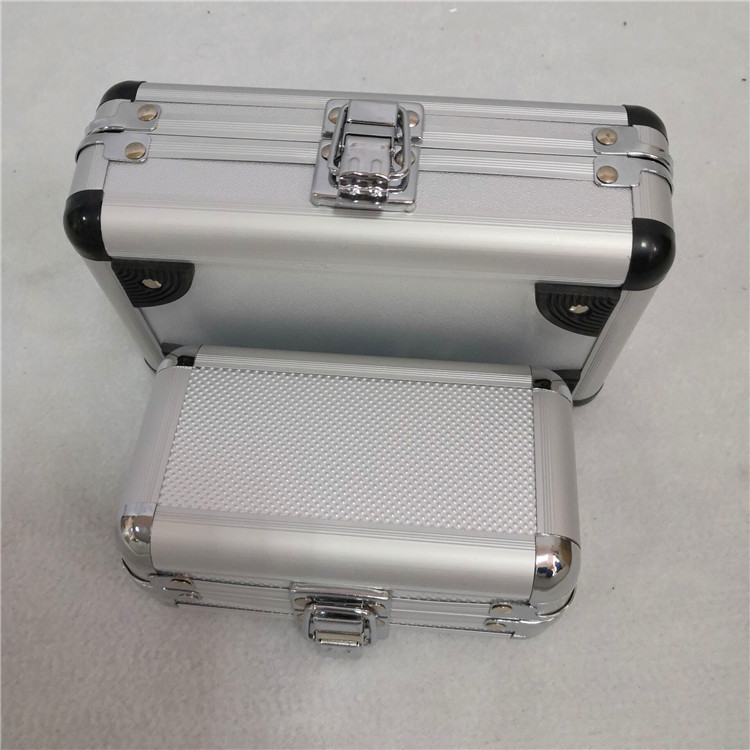 好品质铝箱哪里找 宏顺箱包产地货源销售喷码机铝合金包装仪器箱