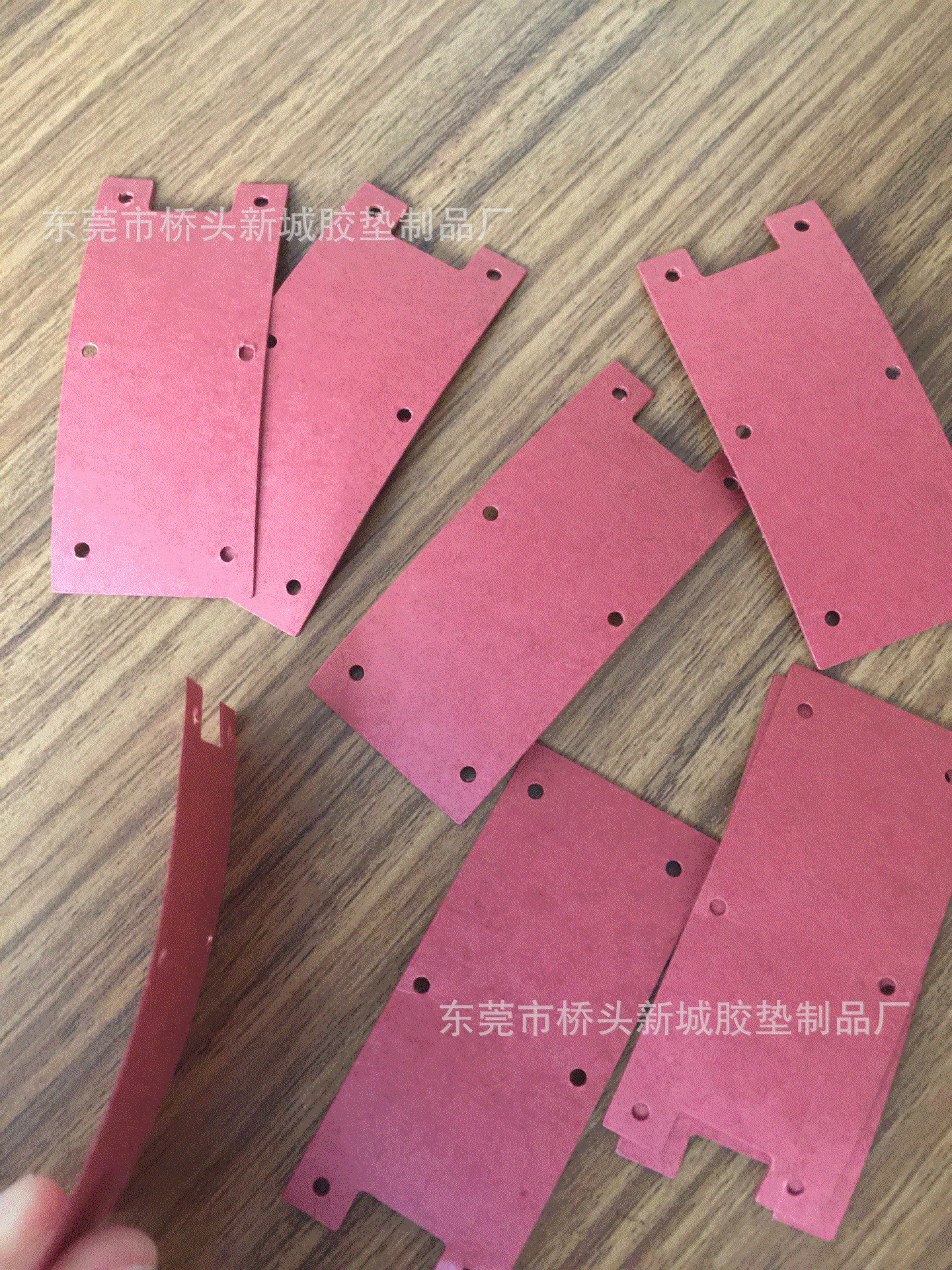 密封透明快巴纸垫片 绝缘垫片红色快巴纸