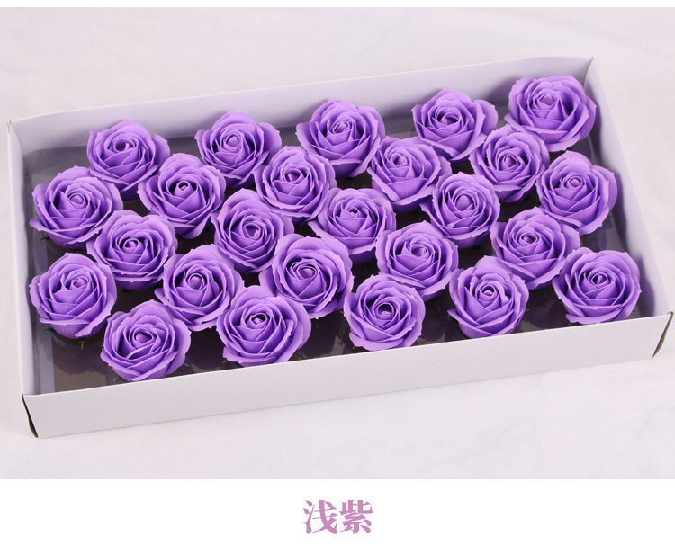 3层有底座玫瑰香皂花
