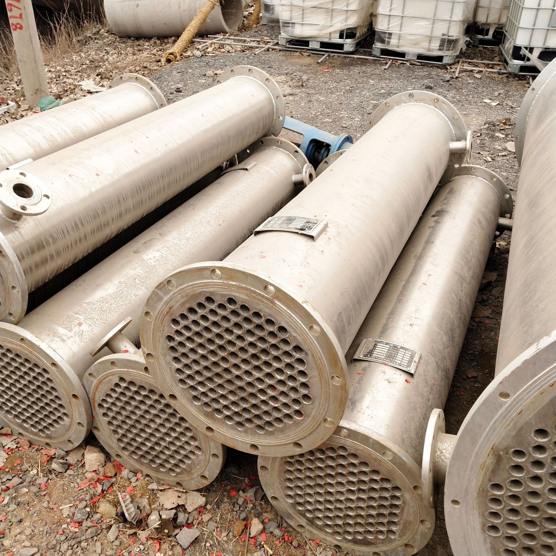 供应全新不锈钢冷凝器 10平方 20平方不锈钢冷疑器 钛材冷疑器