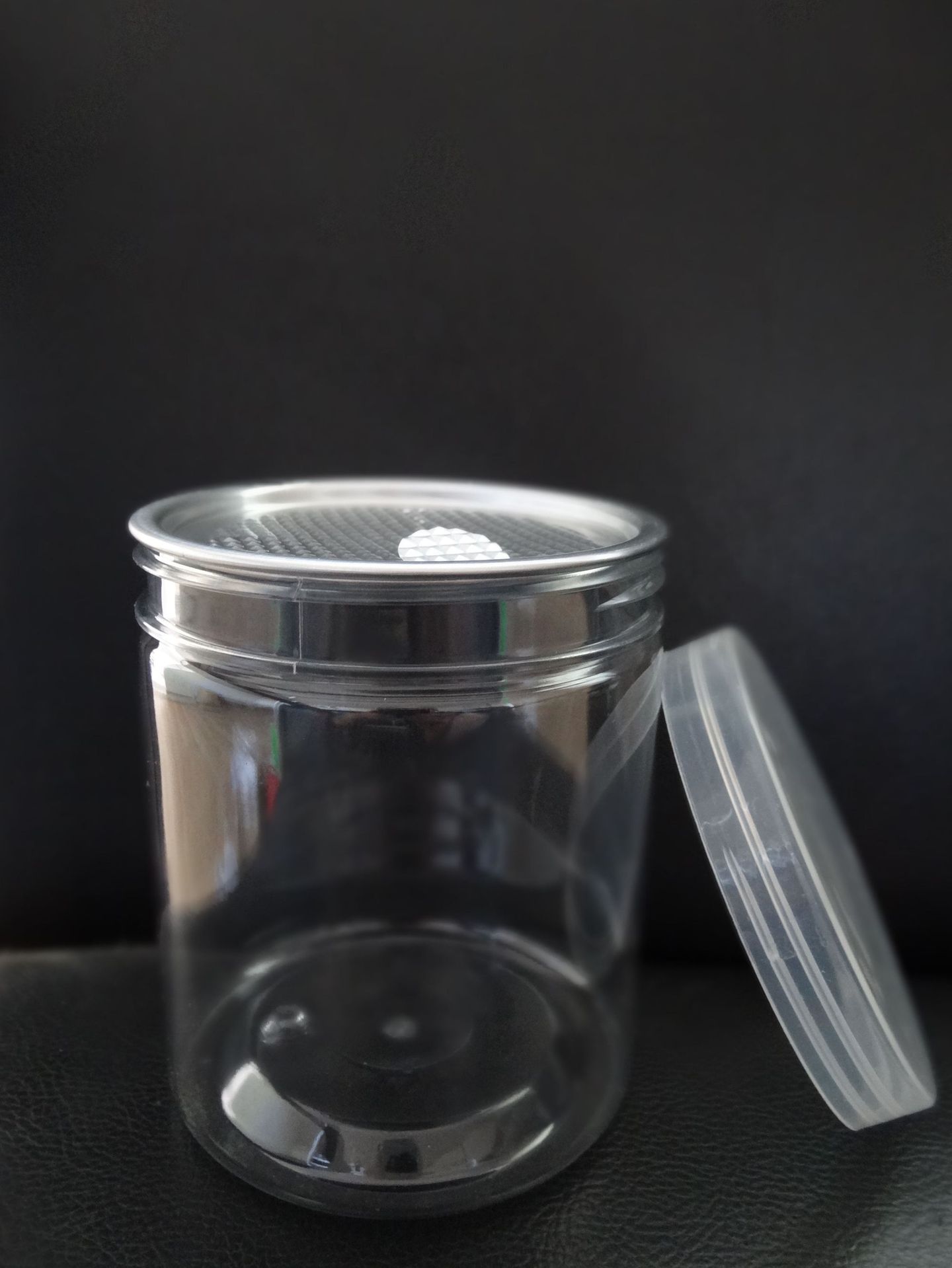 易撕盖透明塑料瓶食品瓶