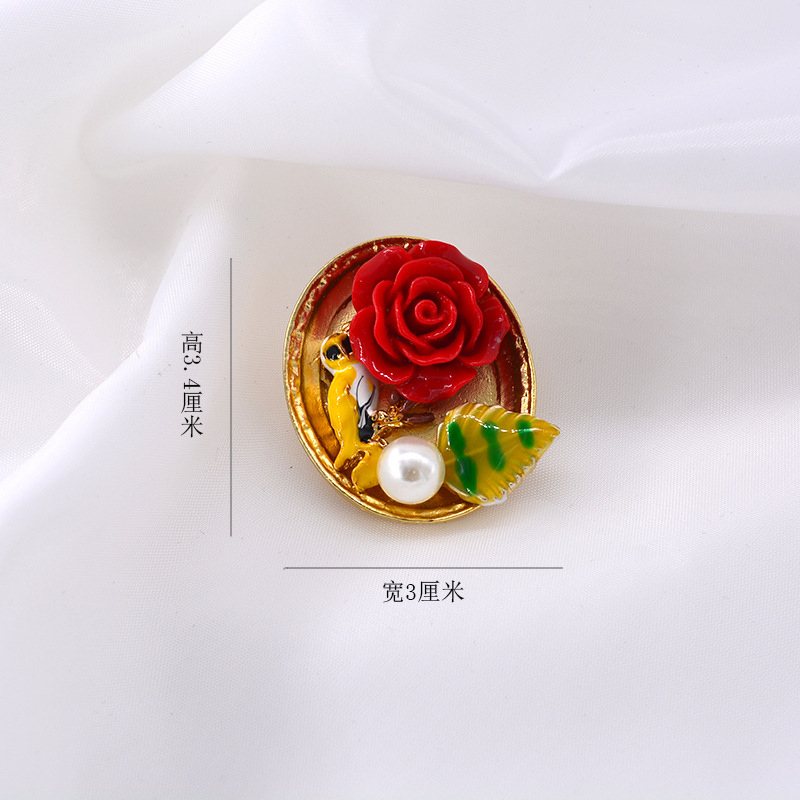 New Retro Lady Baroque Brooch Clothing Accessories Wholesale display picture 13