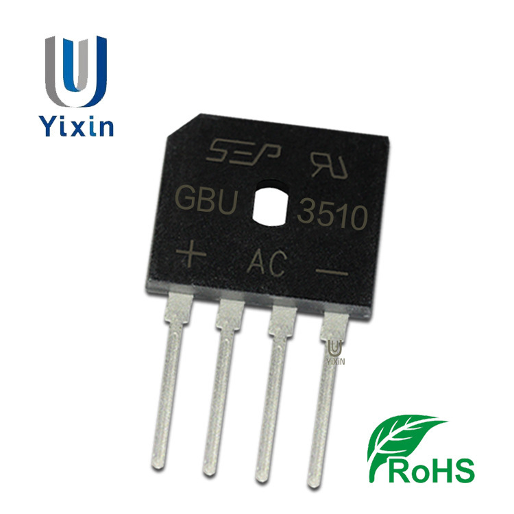 厂家直营 GBU3510 整流桥 GBU35M桥堆 35A1000V扁桥GBU封装可切脚