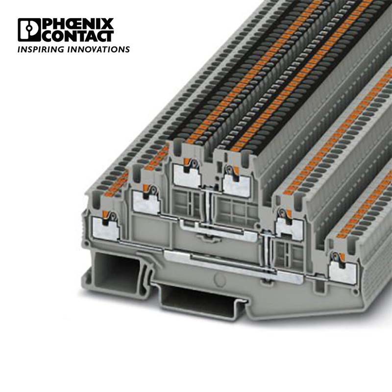 菲尼克斯 凤凰端子多层接线端子 - PT 1,5/S-3PV - 3213742