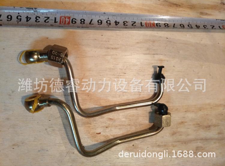 潍坊WD615 WP10发动机柴油机配件1000060410EVB润滑油管总成