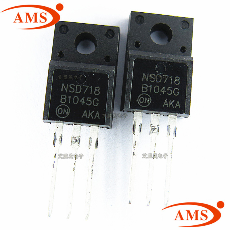 MBR1045FCT MBRF1045CT TO-220F 10A 45V 塑封肖特基管