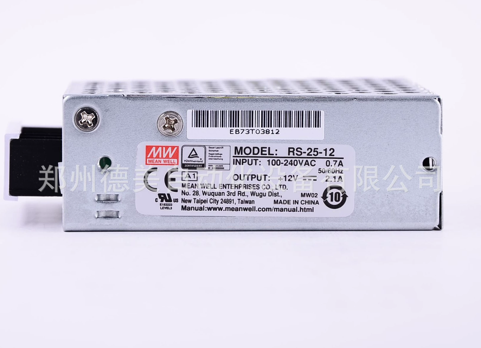 RS-25-12 Mingwei 220 в 12V DC 2A переключатель питания светодиодный трансформатор NES контроля доступа к DC12V