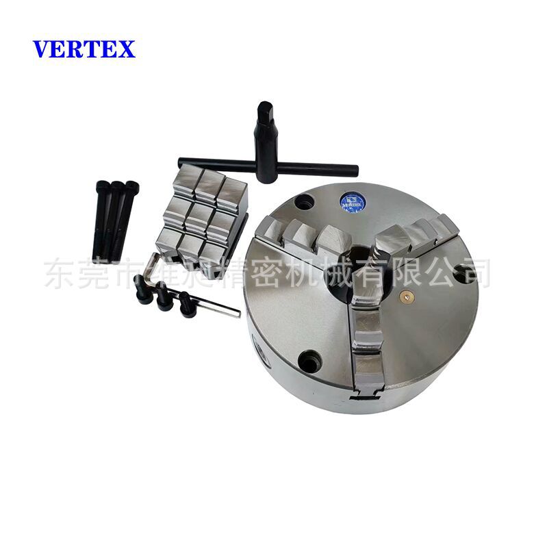 台湾鹰牌经济型普通三爪夹头VSC-4A台湾鹰牌三爪卡盘VERTEX夹头