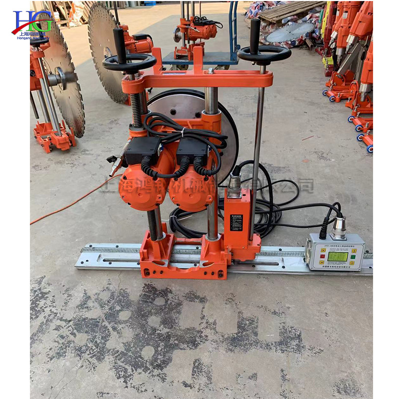 房屋改造切墙绳锯机混凝土钢筋绳锯切割设备双电机墙锯绳锯一体机