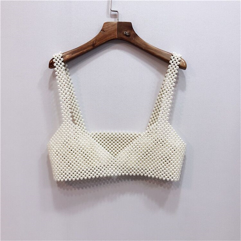 Sexy Pearl Sling Vest NSXYA45729