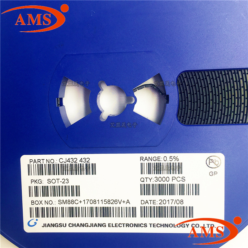 CJ432 丝印:432 SOT-23 CJ/长电 贴片三极管晶体管 全新现货