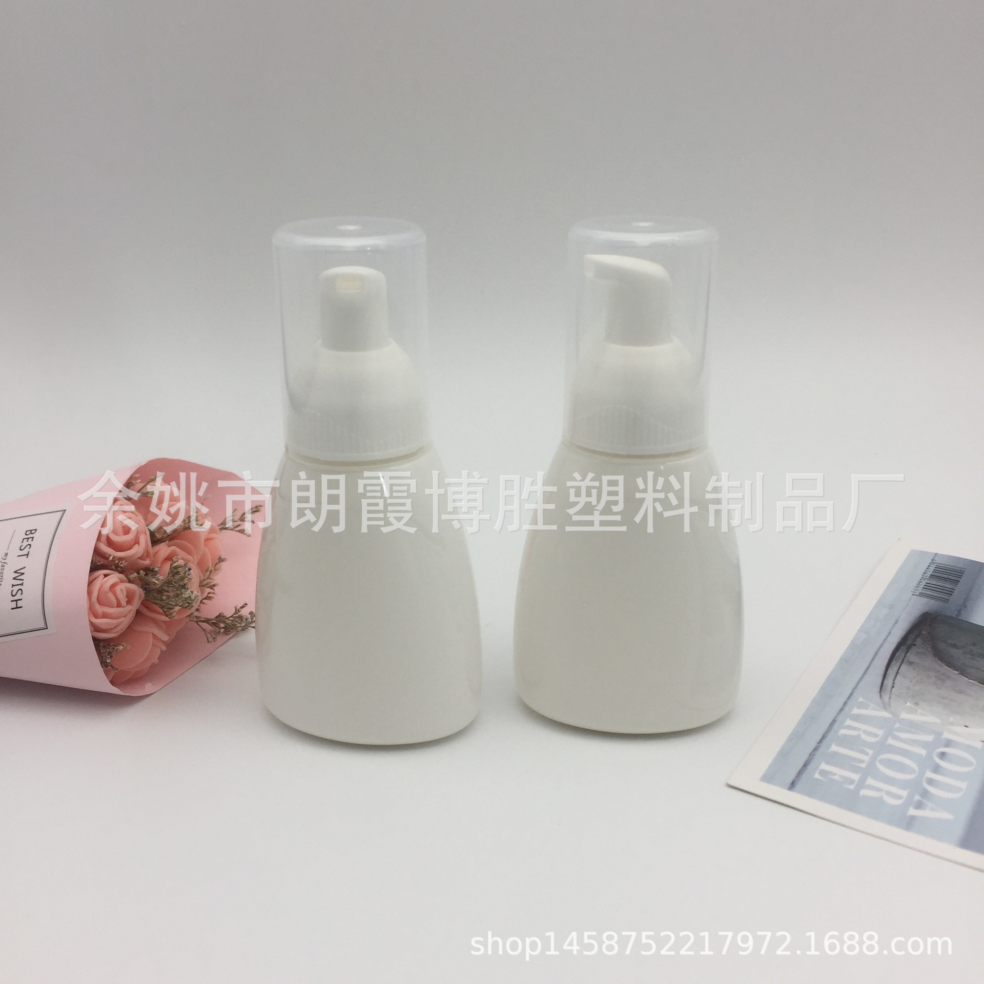 80ml扁泡沫瓶 摩斯瓶 免洗手液出细腻泡沫分装PET瓶 三角形气泡瓶