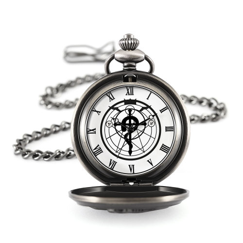 Amazon Retro Pocket Watch Cartoon Anime Fullmetal Alchemist Pocket Watch Cartoon Seamaster Watch Wholesale