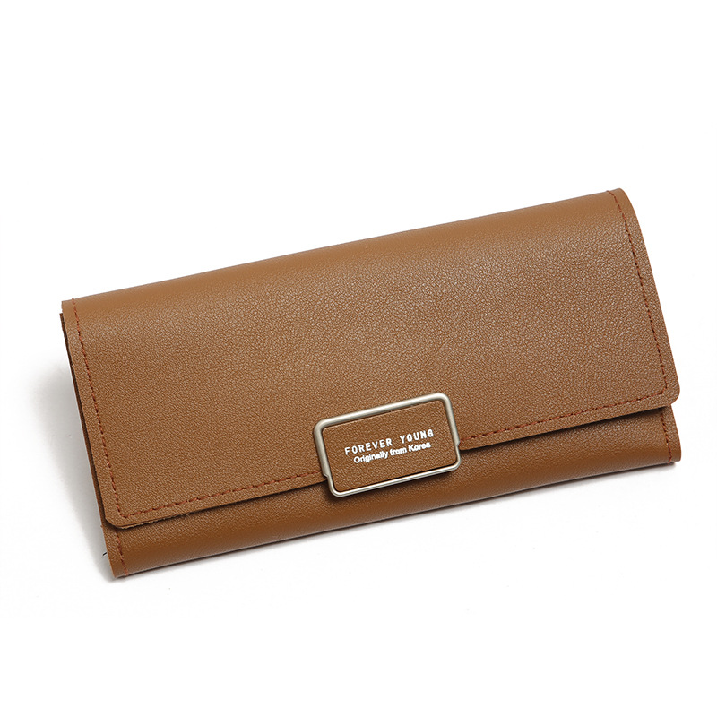 Korean Multi-card Metal Buckle Clutch Wholesale display picture 27