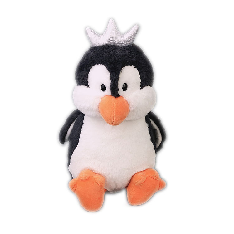 Muñeco de Peluche de Pingüino Suave, Juguete de Simulación Animal, Pingüino Pequeño para Acuarios, Regalo de Cumpleaños Calmante para Niños