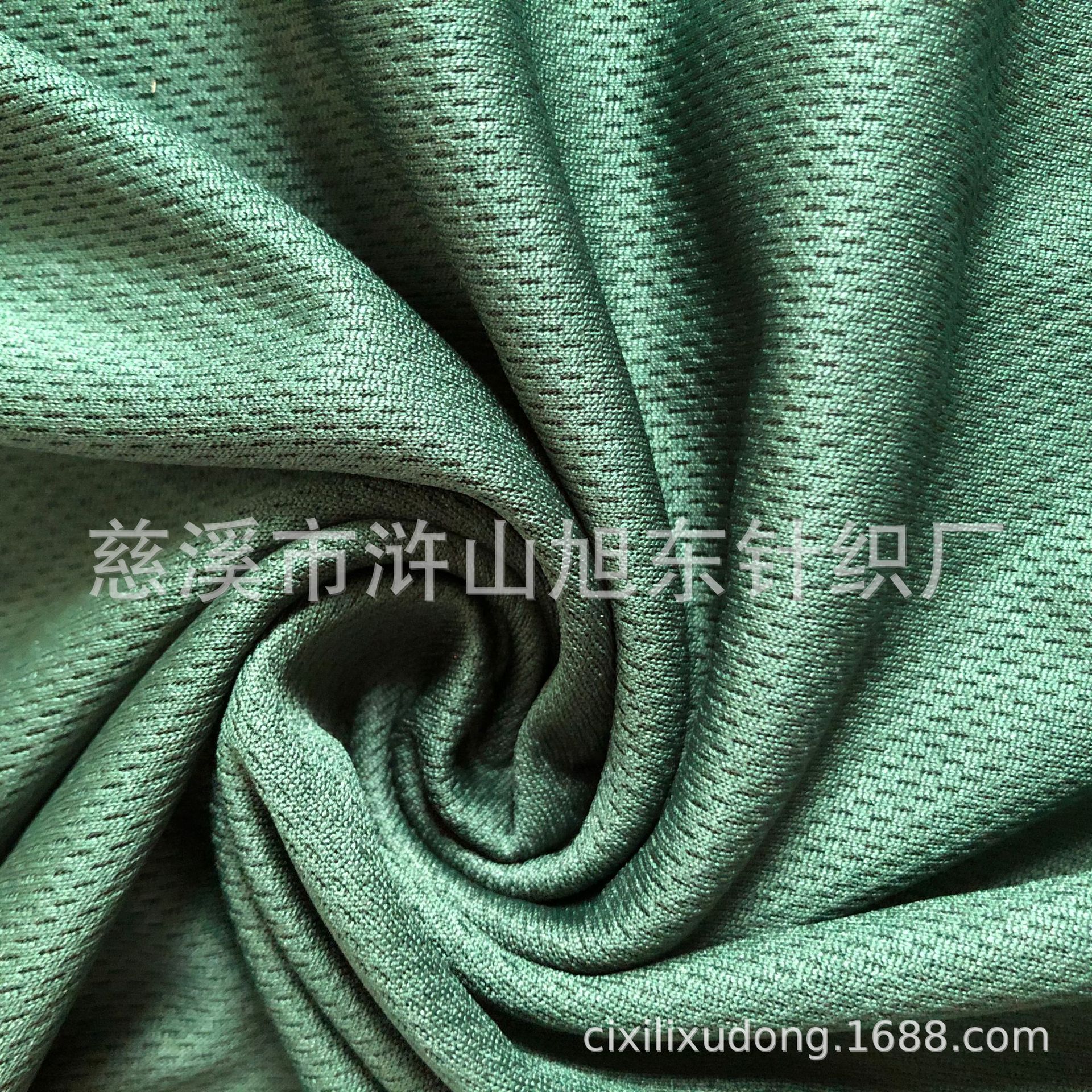 涤丝双面坯布 涤纶针织坯布 吸湿排汗鸟眼布 速干运动面料