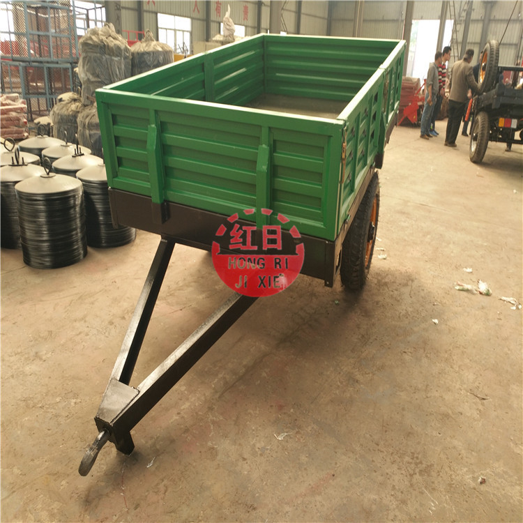 供应农用运输拖车 7CX-2单轴两轮拖车 自卸拖车厂家