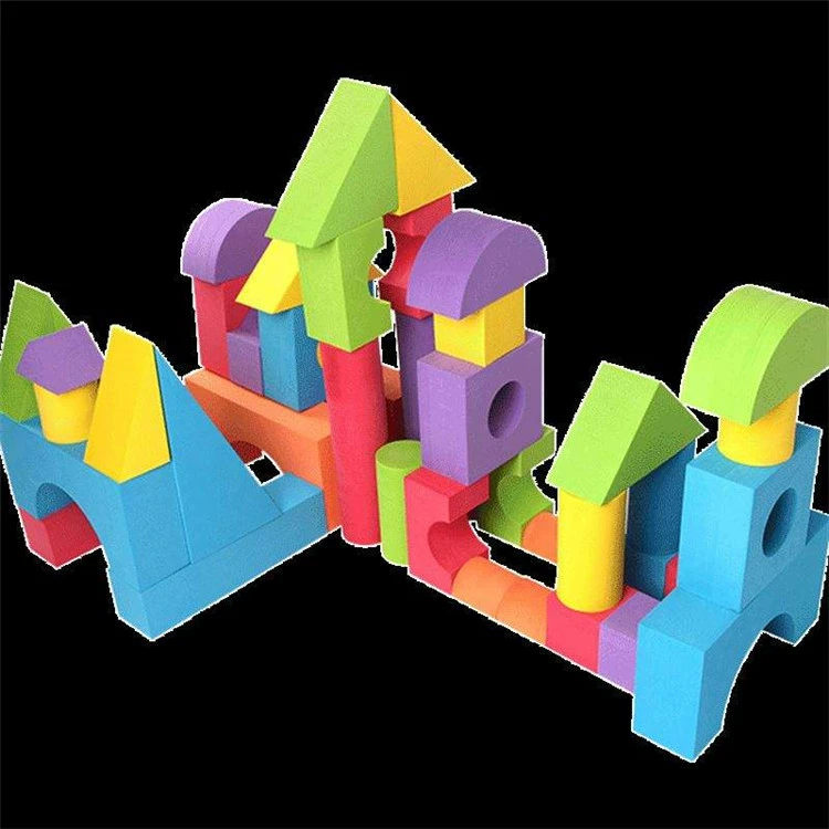 Ева пены строительные блоки большой кирпич мягкая губка детский сад детские развивающие игрушки подарок на День защиты детей