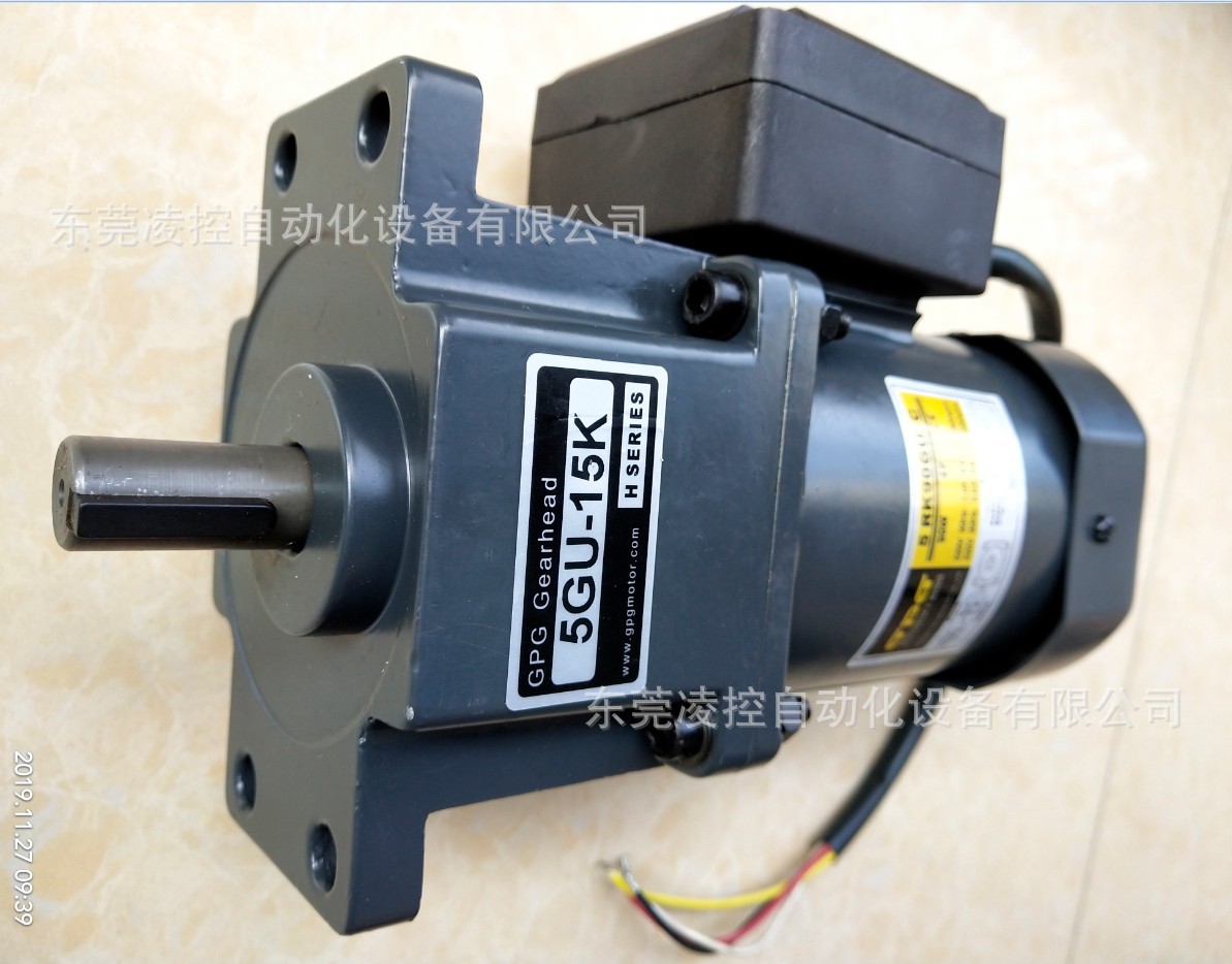 GPG电机5IK90GU-CF 电容启动式单相三相异步电动机