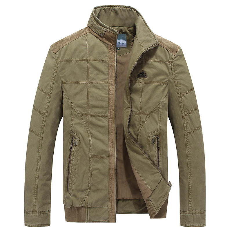 Otoño e Invierno chaqueta de los hombres transfronterizos más el tamaño de los hombres de moda chaqueta suelta chaqueta de los hombres de la capa 328
