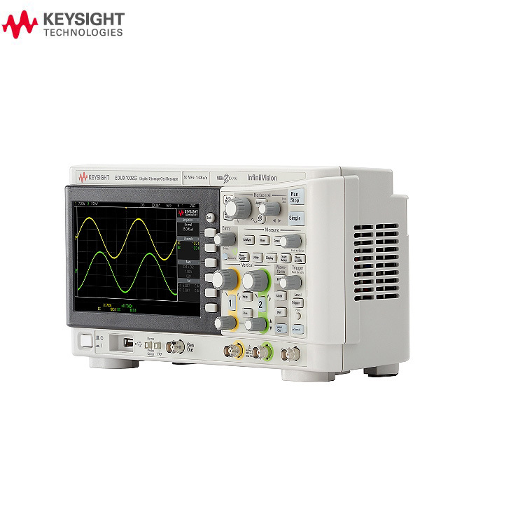 现货供应 美国是德科技EDUX1002G数字示波器2通道台式模拟示波器