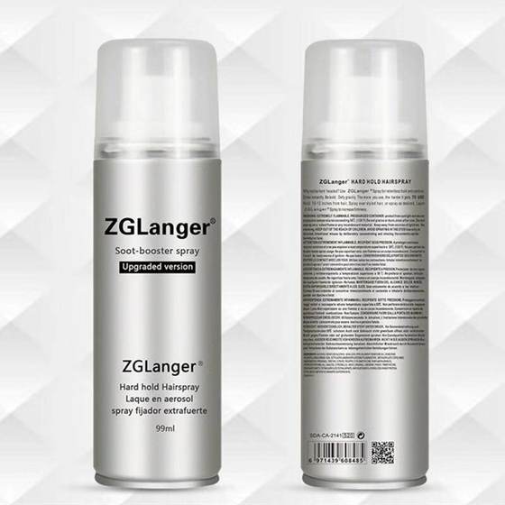 ZG Lanco Tough Styling Hair Spray 99mL Mini Travel Security Hair Styling Small Bottle Dry Gel Machine