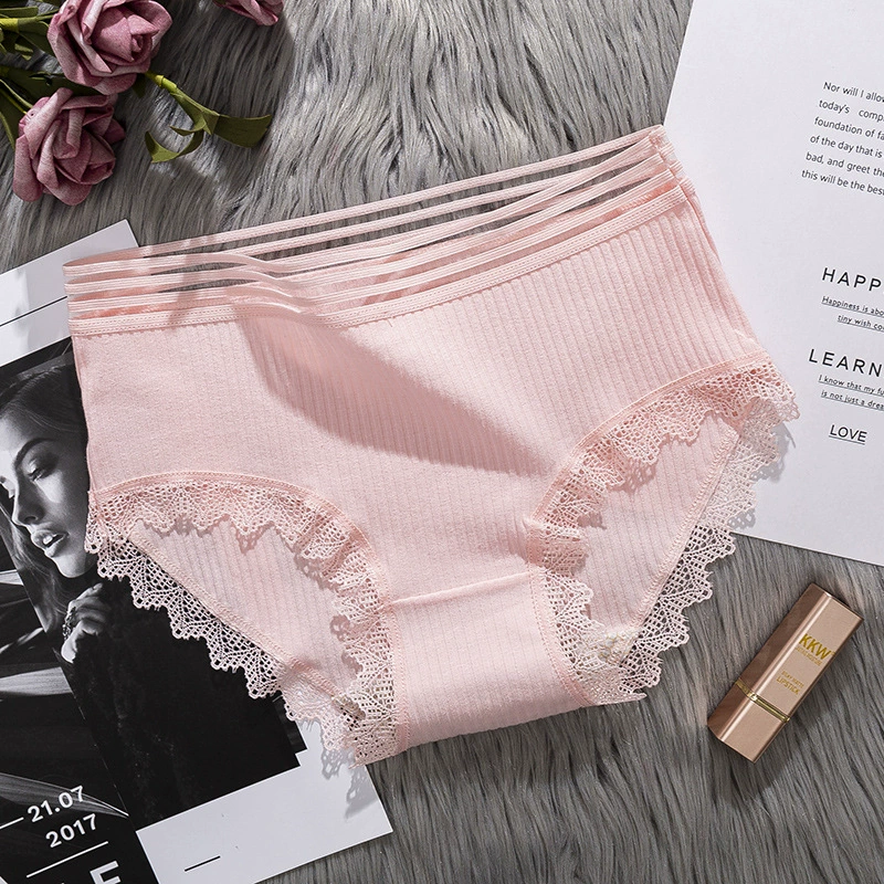 Cotton pants, дышащие брюки, удобное нижнее бельё для коррекции формы бёдер, 2020, средняя посадка