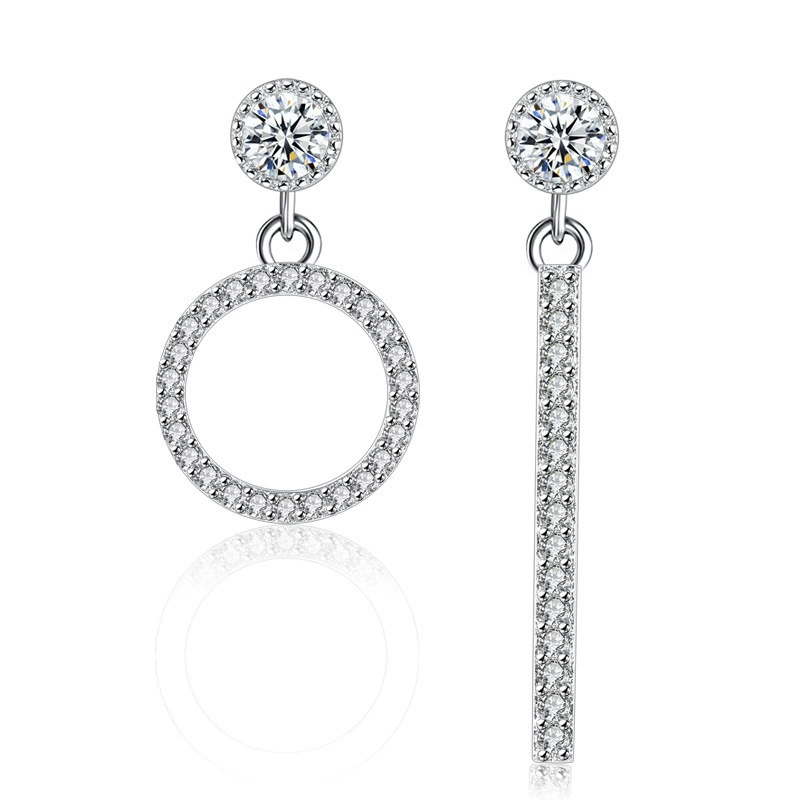 Fashionable earrings with tassels, Korean style, simple and elegant design, mid-length