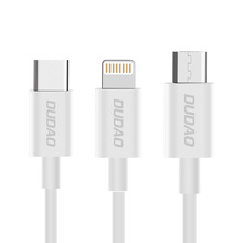 DUDAO独到L1数据线lightning安卓华为接口适用苹果手机快速充电线