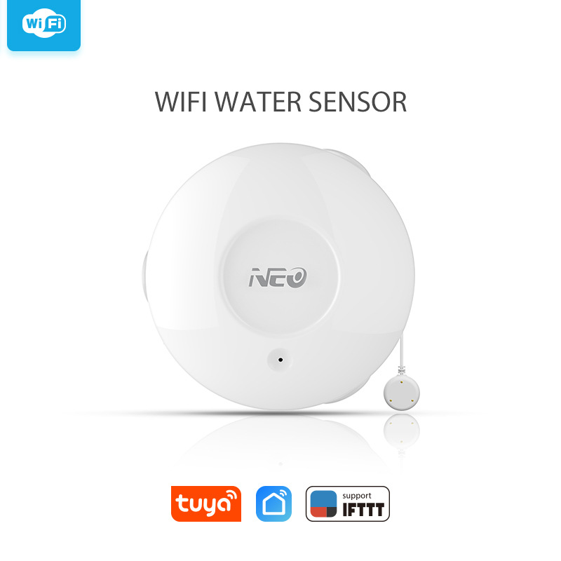 WiFi Water/Flood Sensor 智能无线溢水传感器W系列