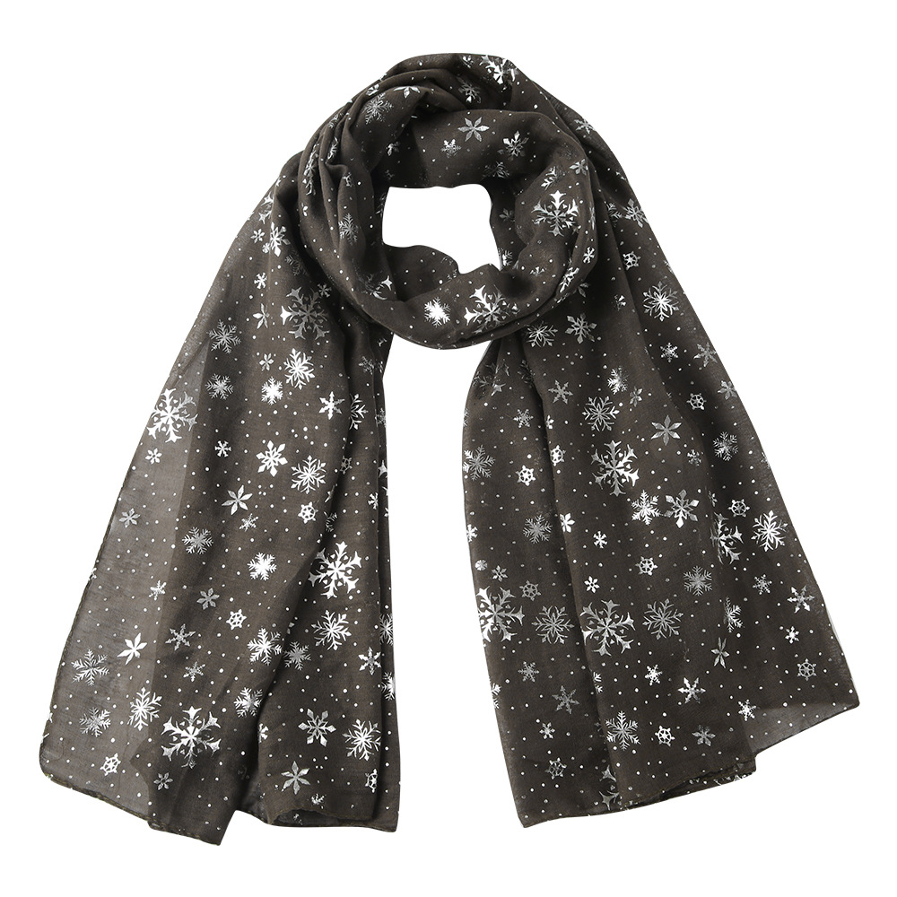 Women's Elegant Snowflake Polyester Shawls display picture 2