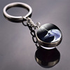 Glossy keychain, fashionable accessory, European style, wish, wholesale