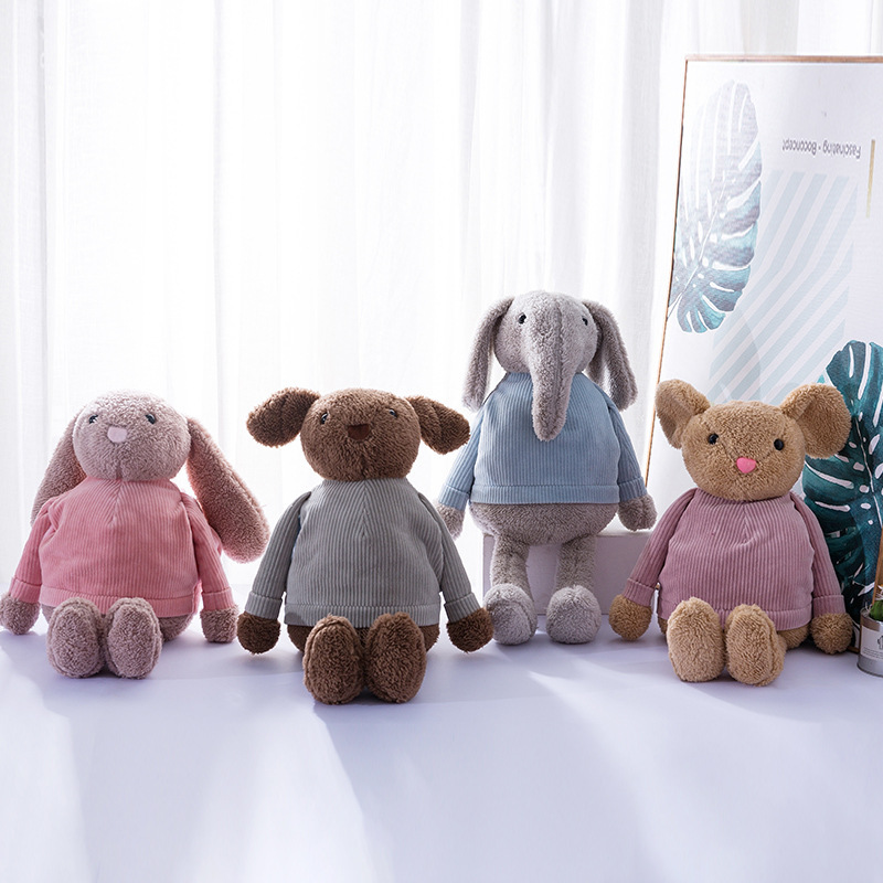 微笑精品電熱水袋穿衣動物暖水袋暖寶暖手寶萌萌可愛可拆洗卡通