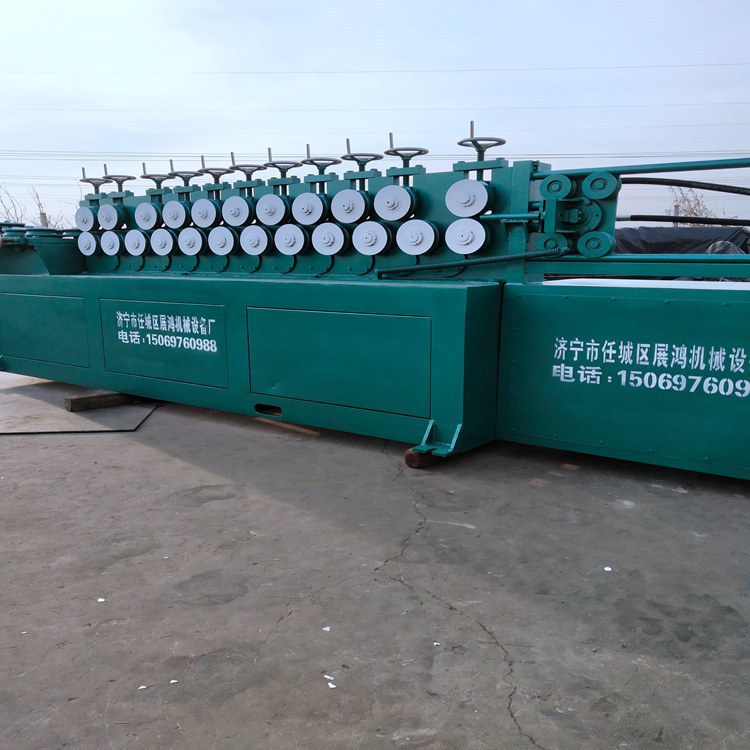 山东济宁展鸿大型钢筋调直机 数控三级钢高速拉直切断液压调直机